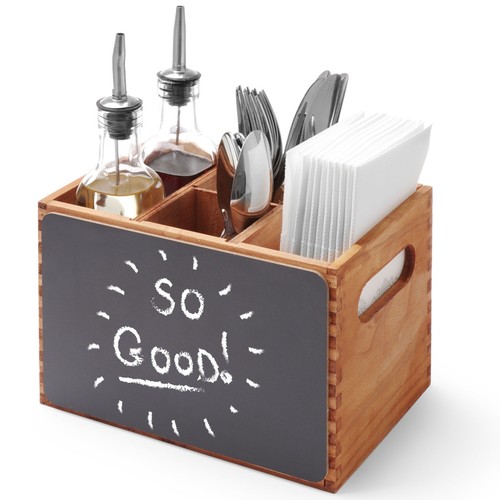 Coffret bois pour menus - bois,